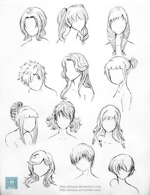 動漫女性人物百變發型設計與工藝品融合指南